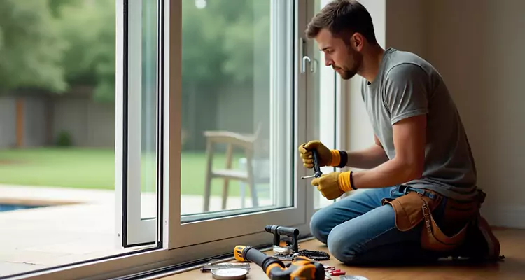 Squeaky Sliding Patio Doors in Eustis, FL