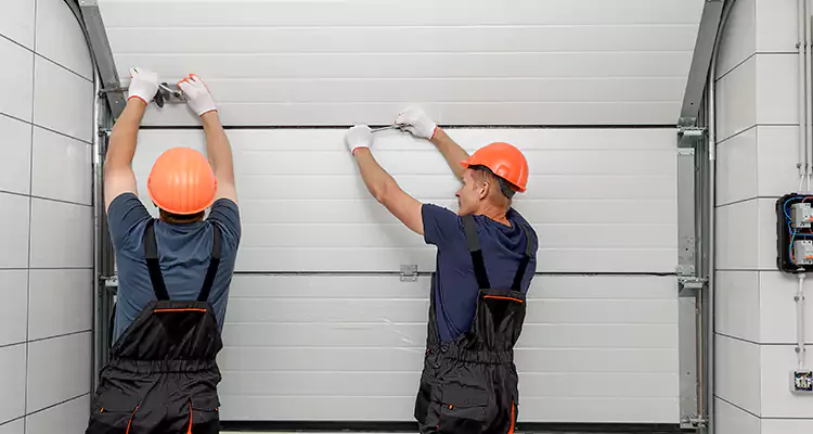 Garage Door Bottom Panel Repair in Eustis, FL
