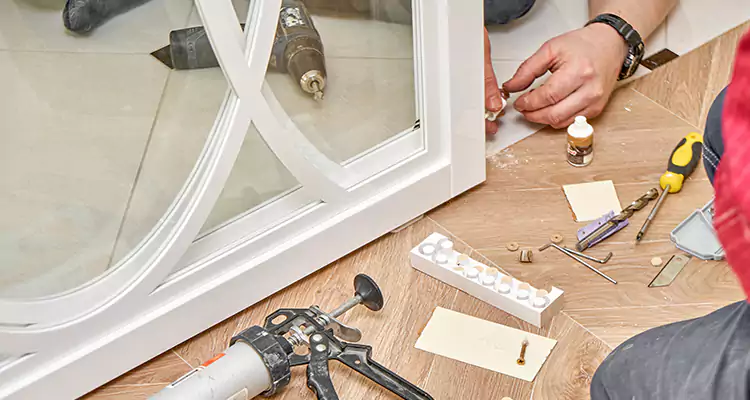 Interior Patio Door Casing Repair in Eustis, FL